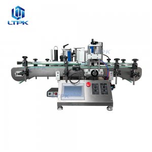 High accuracy round bottle labeling machine with date coder