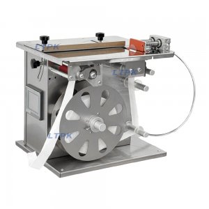 Small 90 degree corner sticker applicator labeling machine Small 90 degree corner sticker applicator labeling machine
