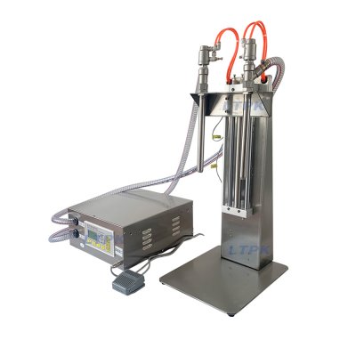 2-head lifting nozzles numerical control filler for thin liquids