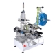 Semi auto round flat square bottle label applicator