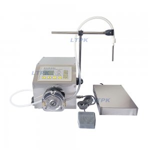 Single nozzle large flow peristaltic pump liquid filler 6L/min Single nozzle large flow peristaltic pump liquid filler 6L/min