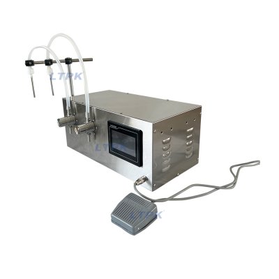 High quality 2 heads magnetic pump liquid filler